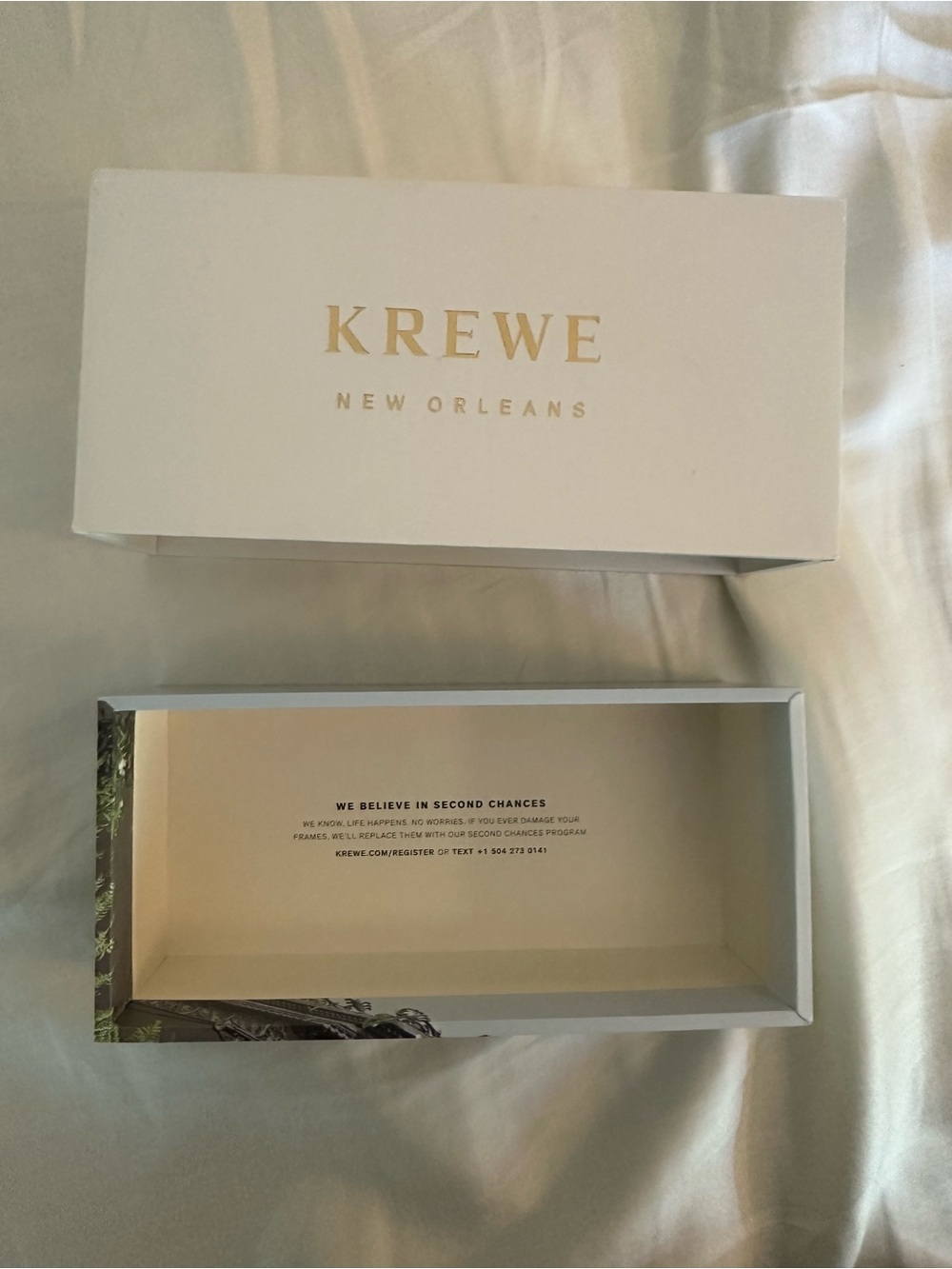 Krewe DEDE nylon sunglasses $355 current box handcrafted amber - Picture 12 of 12